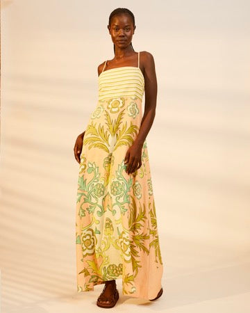 Lucia Maxi Dress | Pink Placement