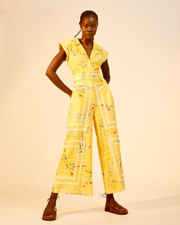 Aria Jumpsuit | Delicate Floral