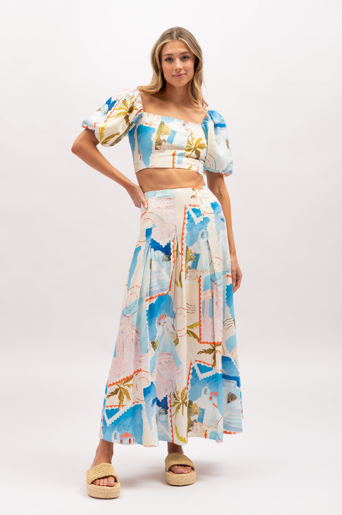 Ellora Top | Postcard Print
