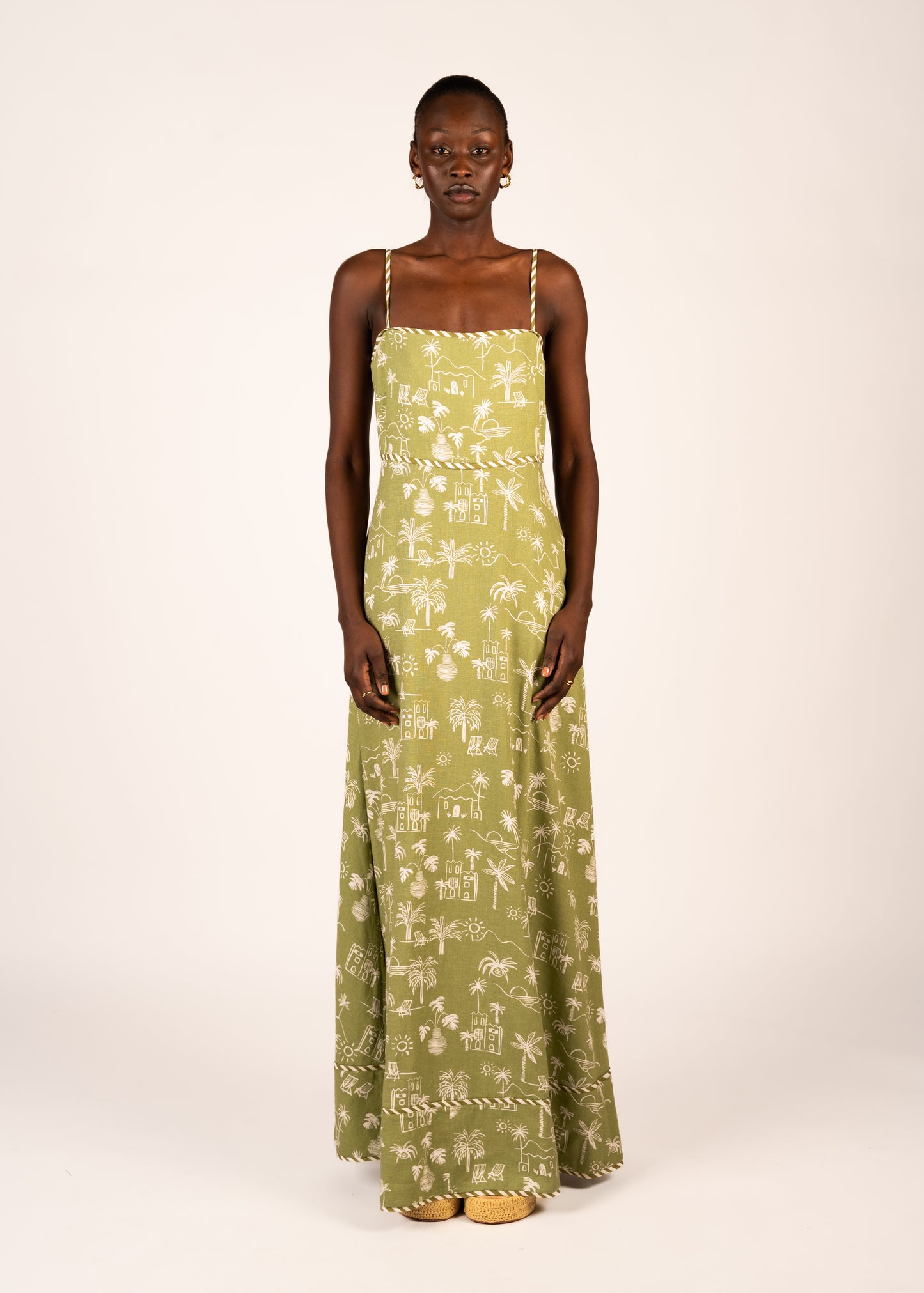 Mila Maxi Dress | Seaside Villa