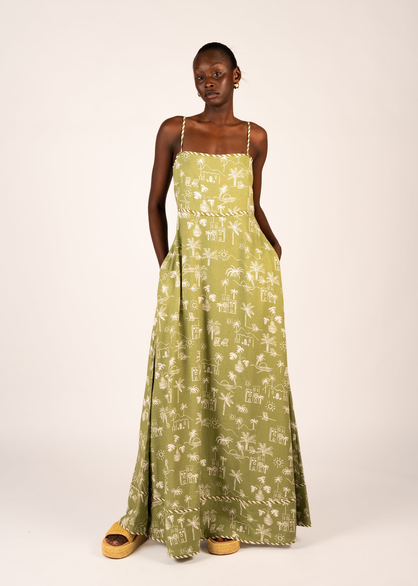 Mila Maxi Dress | Seaside Villa