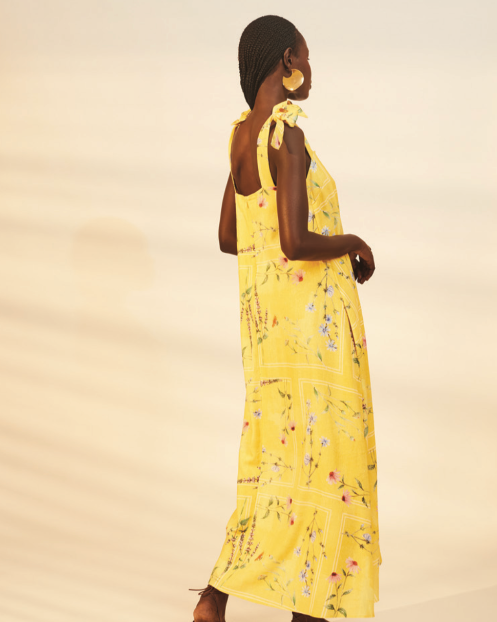 Aria Maxi Dress | Delicate Floral