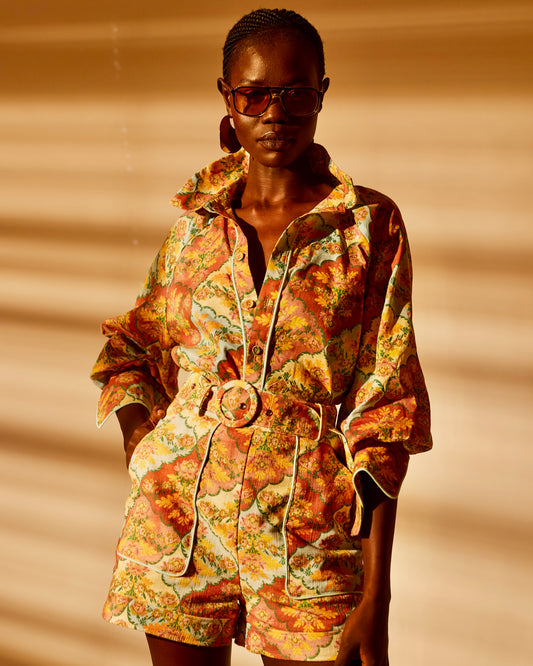 Kataya Shirt | Tablecloth Print