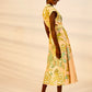 Lucia Midi Dress | Pink Placement