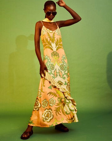 Lucia Bias Dress | Pink Placement