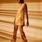 Kataya A-Line Mini Dress | Tablecloth Print