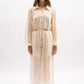 Arielle Shirt Midi Dress | Ivory
