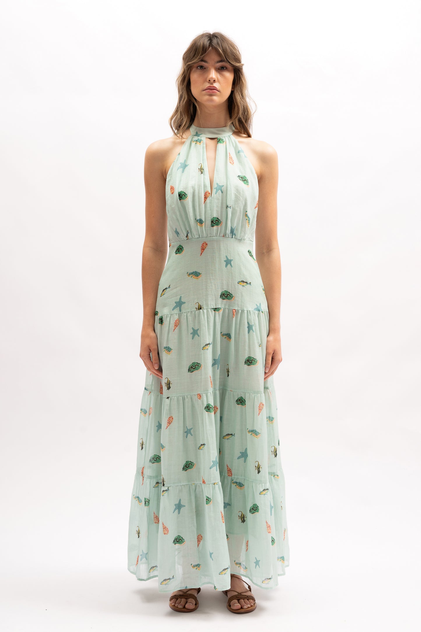 Marguerite Maxi Dress | Reef Print