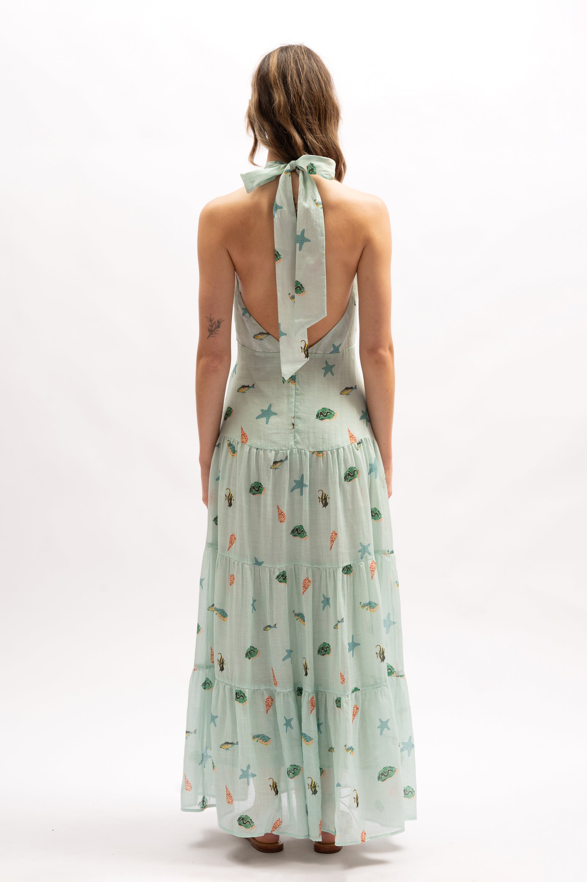 Marguerite Maxi Dress | Reef Print La Maise Studio Marguerite Maxi Dress | Reef Print La Maise Studio