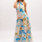 Ellora Maxi Dress | Postcard Print