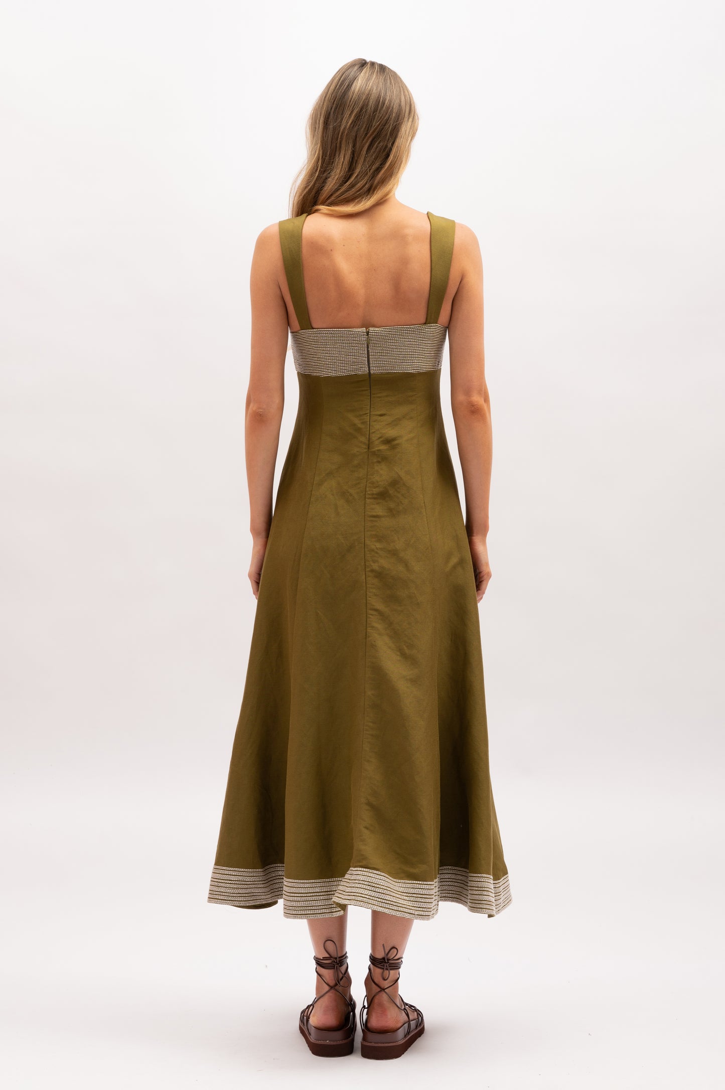 Isla Maxi Dress | Olive