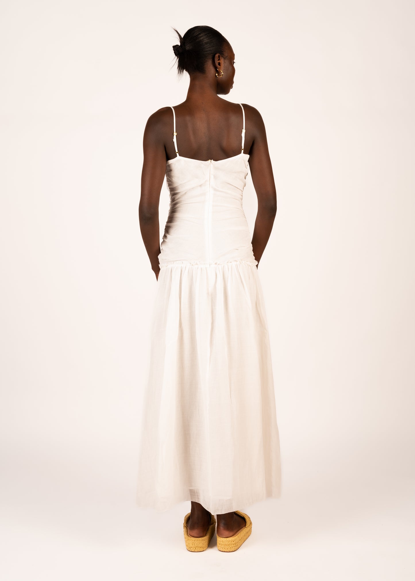 Elandra Maxi Dress | Ivory