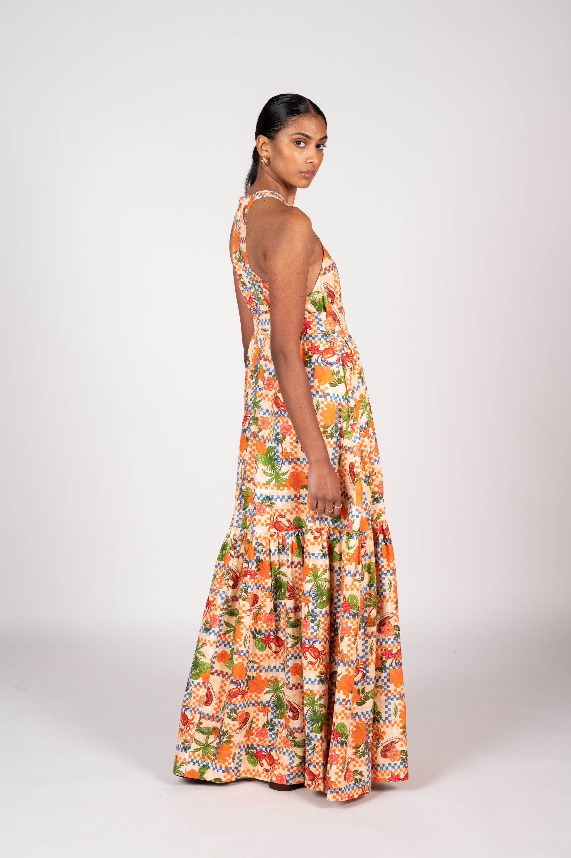 Alani Maxi Dress | Crab Shack La Maise Studio Alani Maxi Dress | Crab Shack La Maise Studio