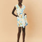 ELORA MINI DRESS - POSTCARD PRINT