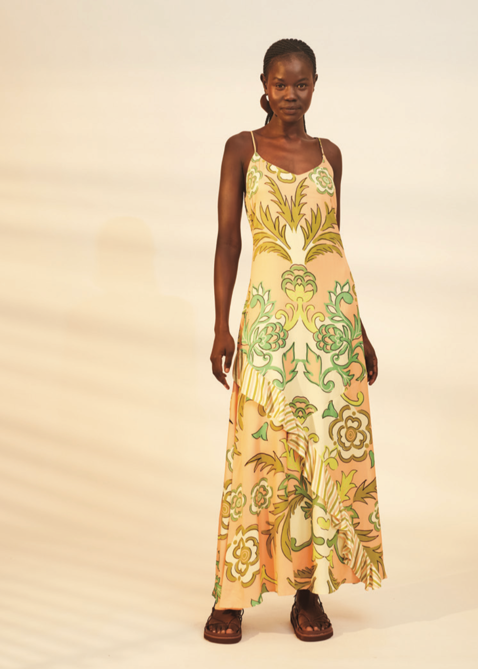 Lucia Bias Dress | Pink Placement