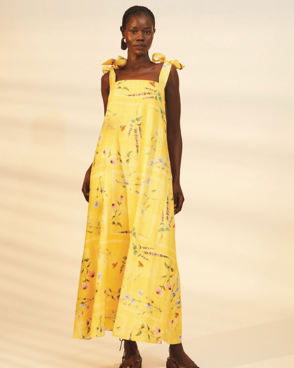 Aria Maxi Dress | Delicate Floral