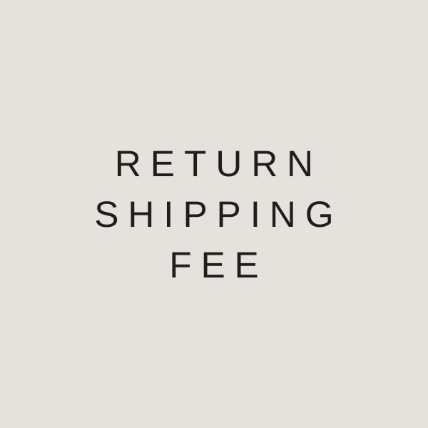 RETURN SHIPPING FEE (AUSTRALIA ONLY)